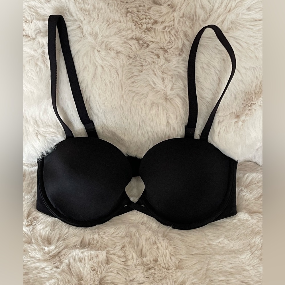 Wacoal push-up bra in black size 32C